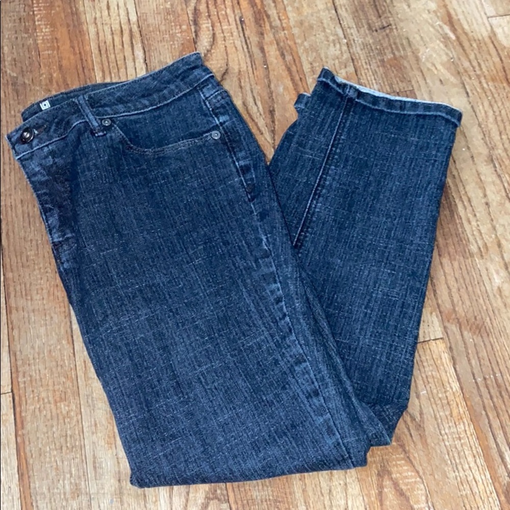 liz claiborne ultimate fit ankle jeans petite